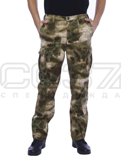 Брюки летние Спецназ цв.камуфляж 1 тк.твил  1