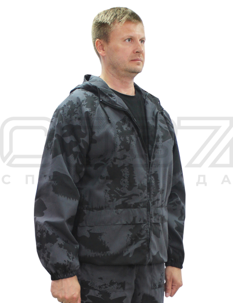 Костюм летний Mountain цв.black ambit тк.сорочечная 1